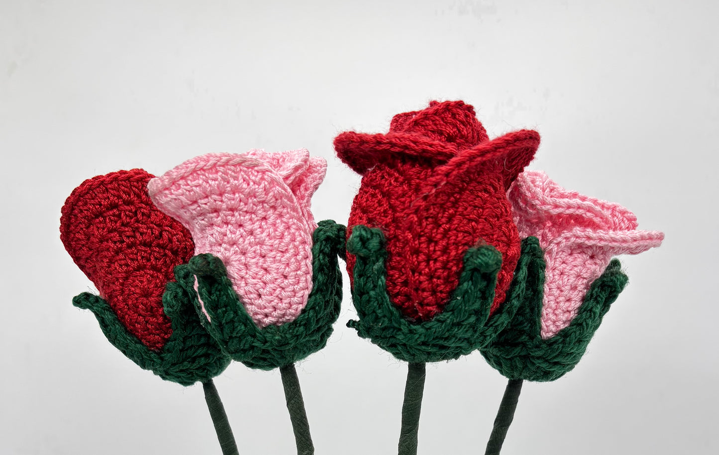 Rosas a crochet - Campanillas