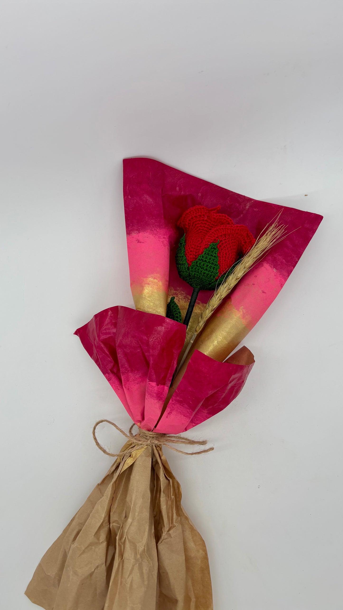 Rosas a crochet - Black Magic